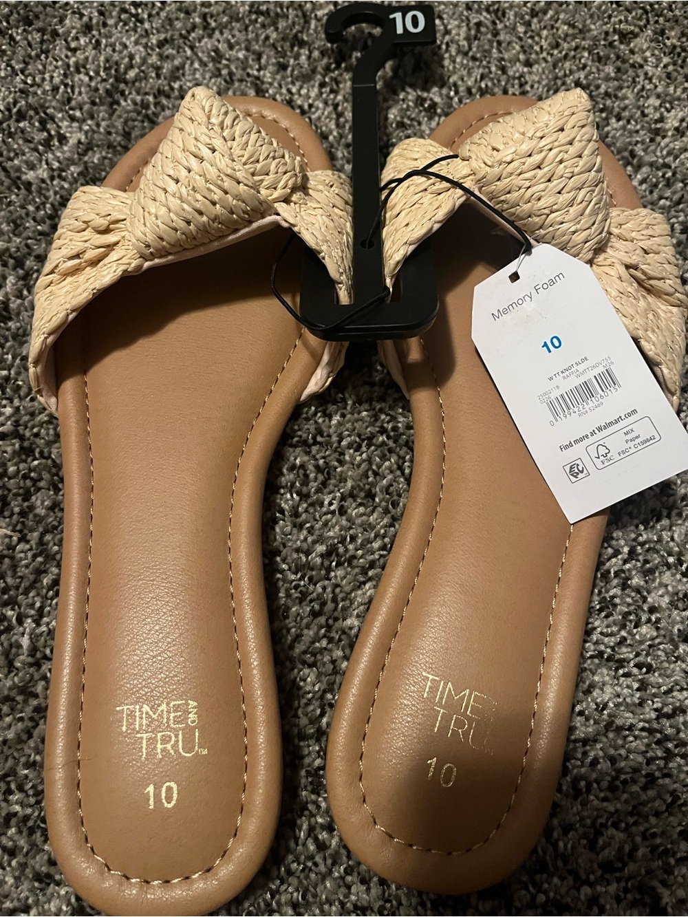 Time & Tru sandals
